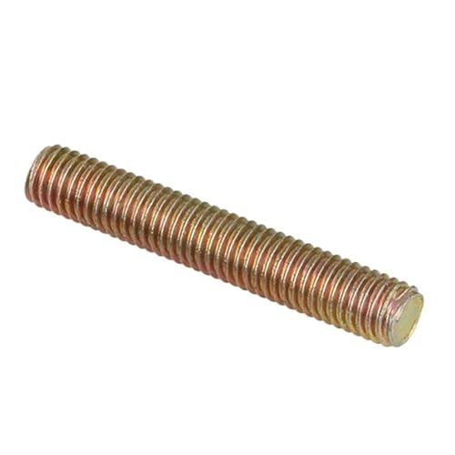 Eine vollkordel, Gewindebolzen mit Doppelkopf, M6 M8, verzinkt, 20–140 mm, 1 Stück(M8x100mm) von EYRMQWJPC