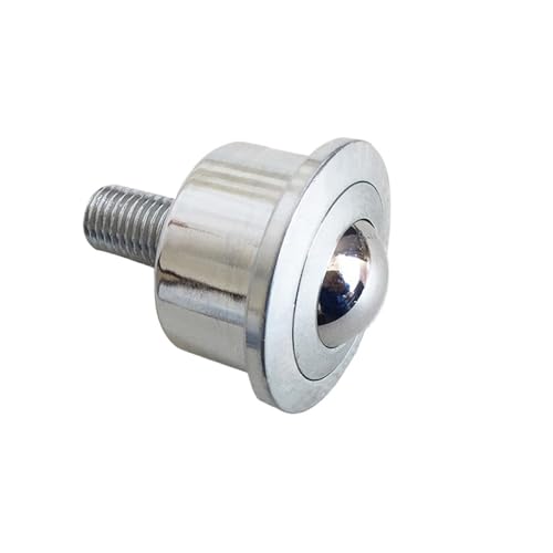 EYRMQWJPC Förderkugel Gerade Präzisionskugel, Universal-Kugelrollen mit Schraubenlager, Tragfähigkeit 360°, Drehung, 10 Stück, mehrere Größen(SP8 FL) von EYRMQWJPC