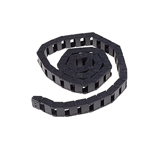 Elektrische drahtschalter ketten Kabelschleppkette Drahtträger Brücke Typ Nicht öffnend Kunststoff 10x15mm Schwarz von EYRMQWJPC