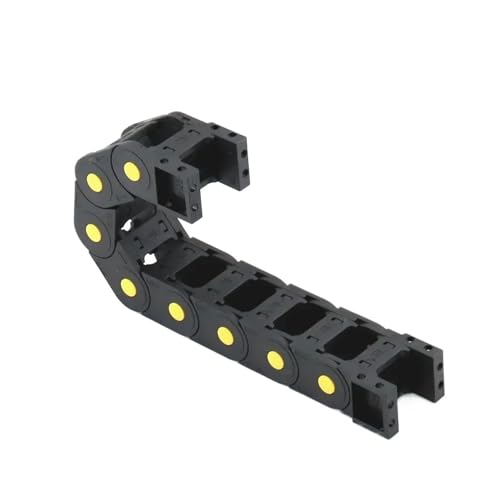 Elektrische drahtschalter ketten Nylon-Kabelschleppkette 1M mit Endverbindern for CNC-Maschinen, mehrfarbig, mehrere Größen(R40,25X57-BRIDGE OPEN TYPE A) von EYRMQWJPC