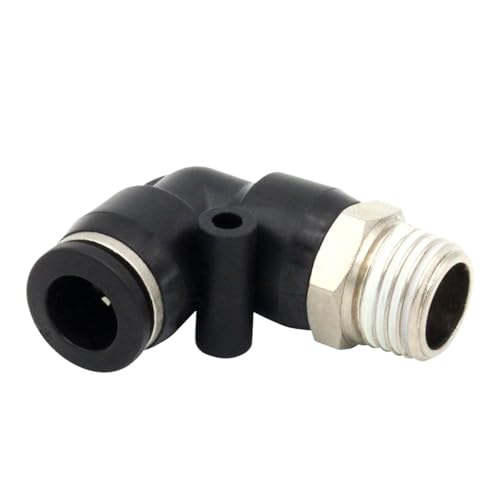 Haben hier teile für luftröhre, 1 stück Pneumatische Fitting PL Serie Männlichen Ellenbogen Mehrere Modelle Luft Schlauch Anschluss(Pl12-01) von EYRMQWJPC