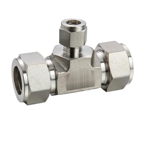 Haben hier teile für luftröhre, 5er-Pack RUT Union T-Stück Edelstahl SS316L(Rut-06-03 3-4 3-8) von EYRMQWJPC