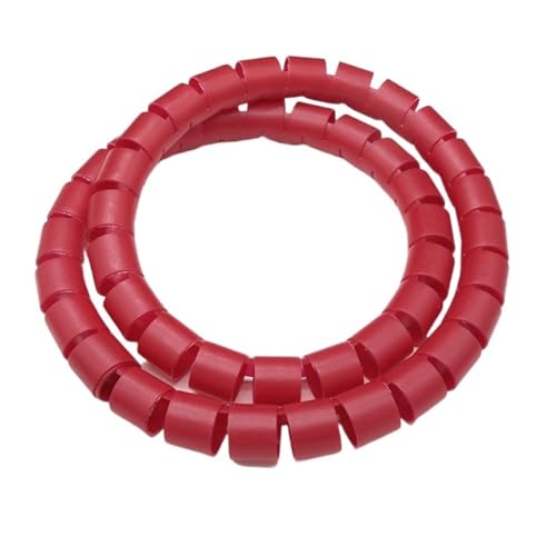 Heldentat zum schutz Von spiralen PE Spiralkabel-Schutzschlauch Multicolor 8mm 10mm Mehrfachgrößen(Red,8MM 3 Meters) von EYRMQWJPC