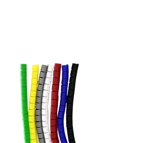 Heldentat zum schutz Von spiralen Spirale Wrap Kabel Draht Linie Veranstalter Rohr Schutz Rohr 1 Meter Multicolor 8mm Bis 42mm(Yellow,28mm inside diameter) von EYRMQWJPC