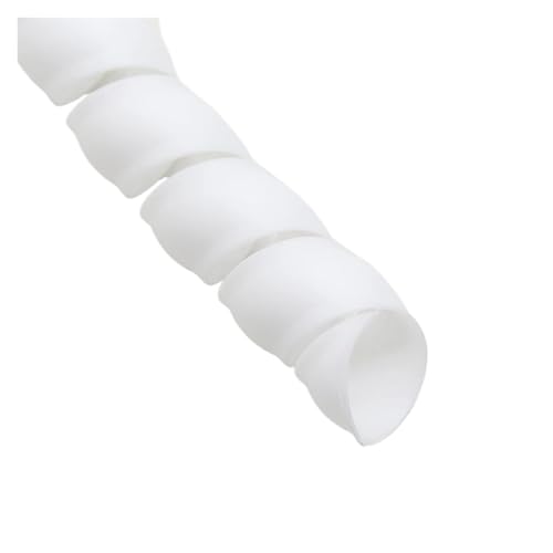 Heldentat zum schutz Von spiralen Spiralkabelschutz, mehrfarbig, 8–35 mm, 1–10 Meter(White,16MM-5 METERS) von EYRMQWJPC