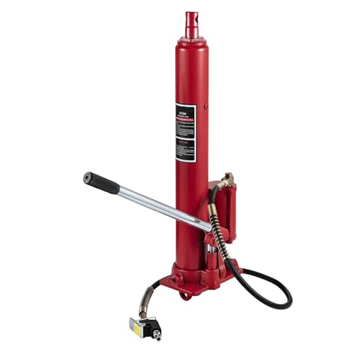 Hydraulische Handpumpe, Hydraulischer pneumatischer langer Wagenheber, 8 Tonnen, Kolbenpumpe, Gabelkopfbasis Hydraulische Handpumpe, Hydraulischer pneumatischer langer Wagenheber, 8 Tonnen, Kolbenpumpe, Gabelkopfbasis von EYRMQWJPC