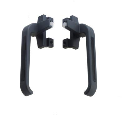 Metall-Fenstergriff Cockspur Cockspur-Griffe mit Verriegelung, Zinklegierung, 2er-Pack, mehrfarbig, for UPVC-Aluminium-Fenstertüren(C) von EYRMQWJPC