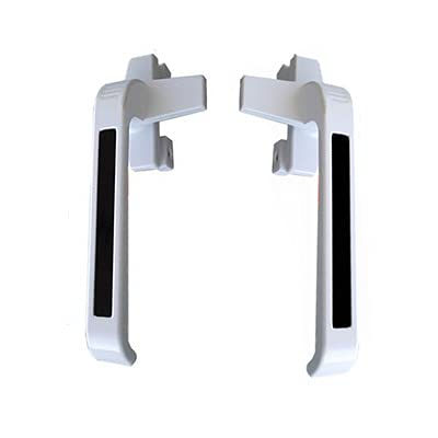 Metall-Fenstergriff Cockspur Cockspur-Griffe mit Verriegelung, Zinklegierung, 2er-Pack, mehrfarbig, for UPVC-Aluminium-Fenstertüren(D) von EYRMQWJPC