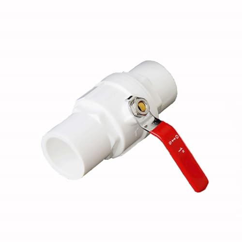 PVC-Rohrmuffen-Kugelhahn PVC-2-Wege-Kugelhahn mit Gleitenden for Wasserabsperrung in mehreren Größen(75mm) von EYRMQWJPC