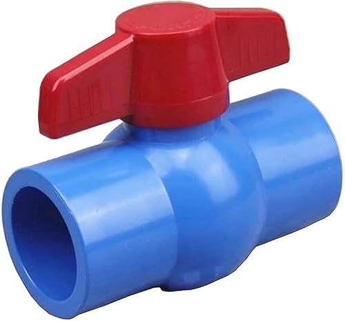 PVC-Rohrmuffen-Kugelhahn UPVC-Wasserkugelhahn, blauer Innendurchmesser(Inner Dia.40mm) von EYRMQWJPC