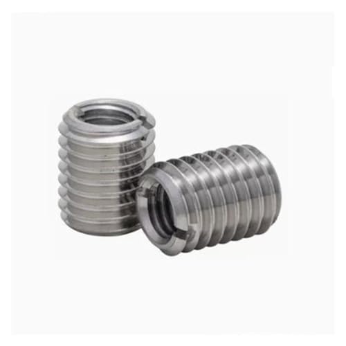 Reduzierhülsenmutter, Schlitz-Selbstschneidende Gewindeeinsatzschraube Mutter M2 M12(M6 M10 (10pcs)) von EYRMQWJPC
