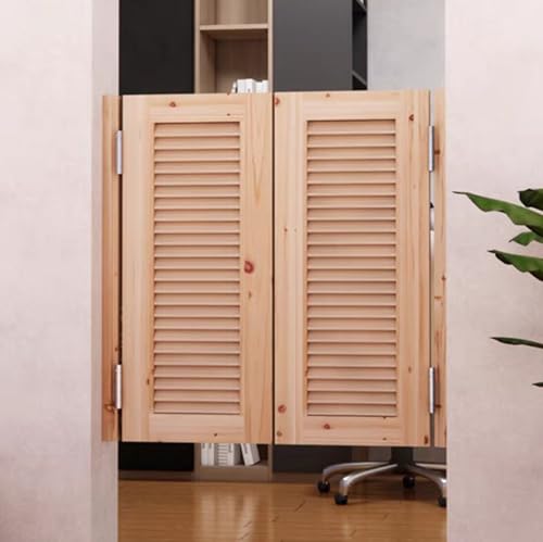 Schaltet die drehtür automatisch aus Massivholz-Schwingtüren for Café-Küchen-Bar-Trennwand mit Scharnieren, mehrfarbig, mehrere Größen(Color 3,Door Width 161~170cm) von EYRMQWJPC