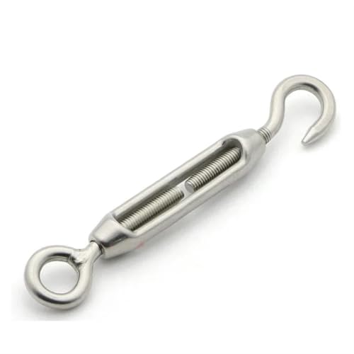 Seilspanner, 1 Stück M4/M5/M6/M8 Spannschraube Haken Augbolzen Stahlseilspanner Klemmverbinder(O to C,M5) von EYRMQWJPC