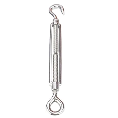 Seilspanner Seilspanner 304 Edelstahl OC Typ M4-M10 mit Haken und Öse, 1 Stück (M4) von EYRMQWJPC