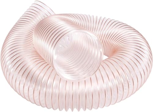 Transparenter Stahldrahtschlauch Stahldrahtschlauch Transparent Vakuumrohr Teleskoplüftung 0,63 mm 0,93 mm 1,2 mm Schlauchablauf elastisch(0.93mm Inner Diameter 170mm) von EYRMQWJPC