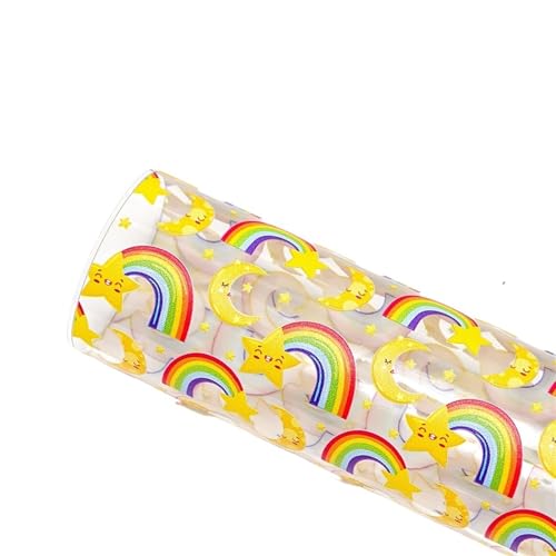 Transport des pvc-vergiss es, oleorette zu benutze DIY Blume gedruckt PVC Jelly Vinyl Stoff Blätter Multicolor mehrere Größen(Color 10,Half yard 50 x120cm) von EYRMQWJPC