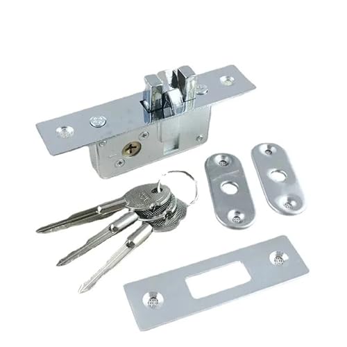 Türschloss mit zentraler Getriebe, Einsteckschloss Pull Gate Haken for Türen Legierung Körper verzinktem Stahl Kupfer Zylinder Türschloss mit zentraler Getriebe, Einsteckschloss Pull Gate Haken for Türen Legierung Körper verzinktem Stahl Kupfer Zylinder von EYRMQWJPC