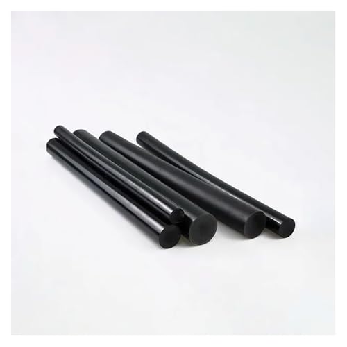 elastischer Polyurethan-Stab, 1pc Polyurethan Rundstab 75A Härte 20-100mm Durchmesser 50cm Länge Multicolor(Black,60x500mm) von EYRMQWJPC
