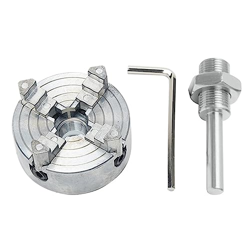 selbst festgelegte Drehmaschine, 4-Backen-Drehfutter M12x1 Pleuelstange for elektrische Bohrmaschine, selbstzentrierender Kohlenstoffstahl von EYRMQWJPC