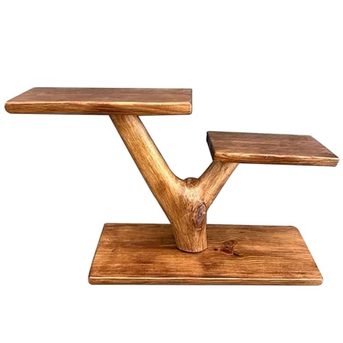 EYTVYUWPT Handgefertigtes Retro-Wandregal Aus Massivem Kiefernholz – Schwebendes Aufbewahrungsbrett Aus Holz, 15kg Tragkraft, Verschiedene Größen for Die Inneneinrichtung(40x60cm(12-15cm)) von EYTVYUWPT