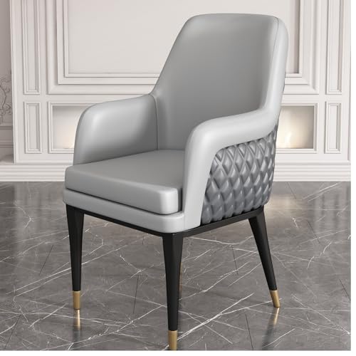 Esszimmerstühle Gepolsterte Esszimmerstühle, Küchenstuhl mit Metallbeinen, Akzent-Seitenstuhl aus Kunstleder mit gepolstertem Kissen, for das Wohnzimmer und Schlafzimmer zu Hause(Coffee brown+beige) Esszimmerstühle Gepolsterte Esszimmerstühle, Küchenstuhl mit Metallbeinen, Akzent-Seitenstuhl aus Kunstleder mit gepolstertem Kissen, for das Wohnzimmer und Schlafzimmer zu Hause(Coffee brown+beige) von EYUIOPLM