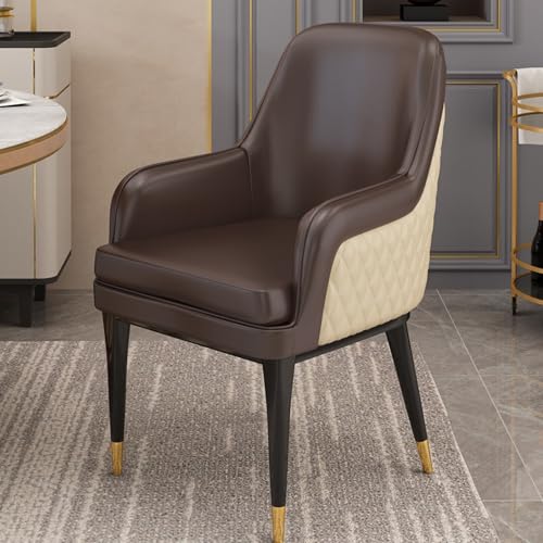Esszimmerstühle Gepolsterte Esszimmerstühle, Küchenstuhl mit Metallbeinen, Akzent-Seitenstuhl aus Kunstleder mit gepolstertem Kissen, for das Wohnzimmer und Schlafzimmer zu Hause(Light gray+dark gray) Esszimmerstühle Gepolsterte Esszimmerstühle, Küchenstuhl mit Metallbeinen, Akzent-Seitenstuhl aus Kunstleder mit gepolstertem Kissen, for das Wohnzimmer und Schlafzimmer zu Hause(Light gray+dark gray) von EYUIOPLM