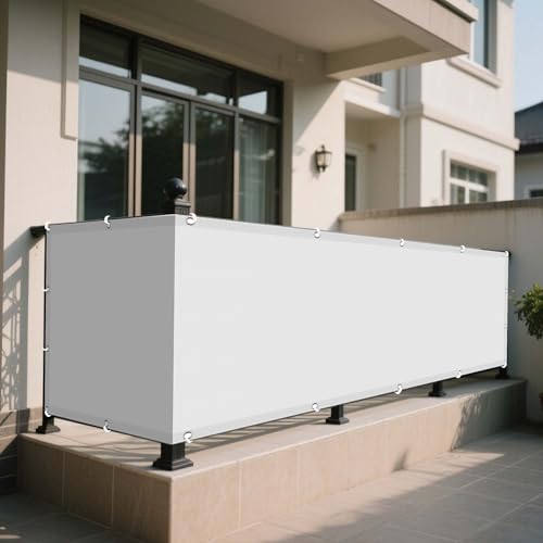 Sonnensegel Wasserdicht Nach Maß 170 x 200 cm Rechteckig Wasserdicht 98% UV Schutz Sonnentuch Schattensegel inkl Befestigungsseile für Balkon Camping Terrasse Pergola, Weiß Sonnensegel Wasserdicht Nach Maß 170 x 200 cm Rechteckig Wasserdicht 98% UV Schutz Sonnentuch Schattensegel inkl Befestigungsseile für Balkon Camping Terrasse Pergola, Weiß von EYUQIAO