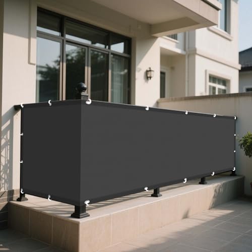 Sonnensegel Wasserdicht Nach Maß 70 x 300 cm Rechteckig Wasserdicht 98% UV Schutz Sonnentuch Schattensegel inkl Befestigungsseile für Balkon Camping Terrasse Pergola, Dunkelgrau Sonnensegel Wasserdicht Nach Maß 70 x 300 cm Rechteckig Wasserdicht 98% UV Schutz Sonnentuch Schattensegel inkl Befestigungsseile für Balkon Camping Terrasse Pergola, Dunkelgrau von EYUQIAO