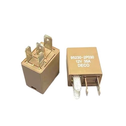 2 Stück 5 Stück Original 95230-2P030 12V 35A 4 Pin für Scheinwerferrelais und Klimaanlage Hyundai Kia (2PCS 95230-2P030) von EYXTBPRGG