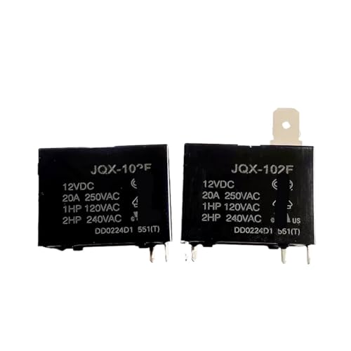 5PCS 10PCS Relais HF HF102F JQX-102F 12VDC 4-pin 20A/25A klimaanlage wasser heizung DC12(5PCS 20A) von EYXTBPRGG