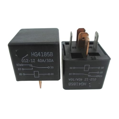 NEUE auto AUTO 12V relais HG4185B-012-1Z HG4185B 012-1Z 12V 12VDC DC12V 40A / 30A 5PIN(2PCS) von EYXTBPRGG