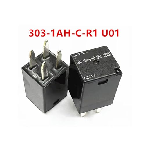 Original 303-1AH-C-R1 U01 12V 24V Kfz-Relais 4-polig(1PCS 12V) von EYXTBPRGG
