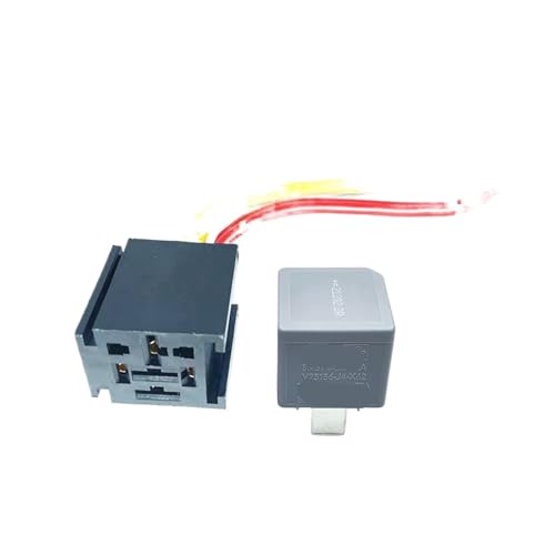 Original Elektronisches Lüfterrelais 5M5T-14B192-EA für Ford Escape V23136-J4-X62 12V 70A 4-polig (Relay and Base) von EYXTBPRGG