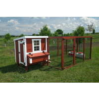 Hühnerauslauf Mitte EZ Chicken Home 5,84m² Rot, hergestellt in EU Hühnerauslauf Mitte EZ Chicken Home 5,84m² Rot, hergestellt in EU von EZ Chicken Home