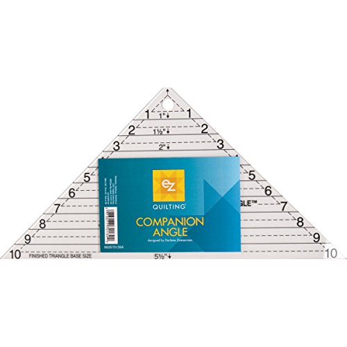 EZ Quilting Wrights 1 to 10-Inch Companion Angle Lineal, Aluminium, Aluminiumlegierung oder Edelstahl, Transparent, 30.9 x 19.7 x 0.4 cm EZ Quilting Wrights 1 to 10-Inch Companion Angle Lineal, Aluminium, Aluminiumlegierung oder Edelstahl, Transparent, 30.9 x 19.7 x 0.4 cm von EZ Quilting