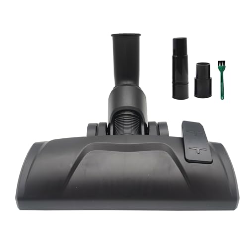 EZ SPARES 32 mm Bürstenkopf Ersatz für Universal-Staubsauger-Bodenbürstenkopf, 2 neue Funktionen zur Auswahl (auf Boden und Teppich), Staubsauger-Teile-Aufsatz, passend für die meisten von EZ SPARES