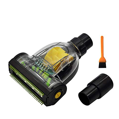 EZ SPARES Mini-Turbo-Bodenbürste, Milbenbürste, Bettreinigung, Fugendüse für universelle 32 mm Staubsauger, passend für die meisten Staubsauger-Markenaufsätze von EZ SPARES