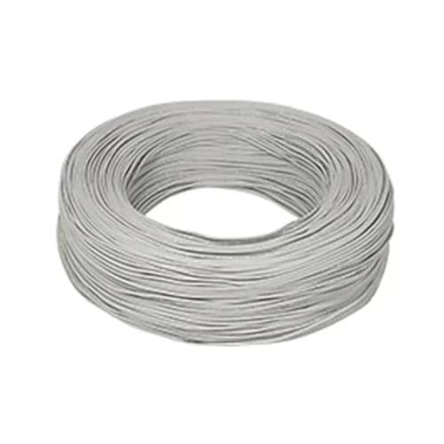 EZAGBPJK 1/5M UL3239 Hochspannungs-Silikondraht 3KV Hitzebeständiges verzinntes elektronisches Kupferkabel perfection(Grey,1 meter -18AWG) von EZAGBPJK
