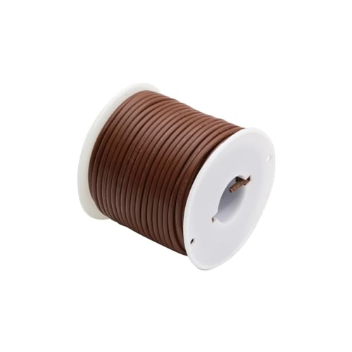 EZAGBPJK 10 Farben weicher Silikondraht 12AWG 14AWG 16AWG 18AWG 20AWG 22AWG 24AWG 26AWG 28AWG 30AWG hitzebeständiges Silikon perfection(Brown,20AWG 30 meters) von EZAGBPJK