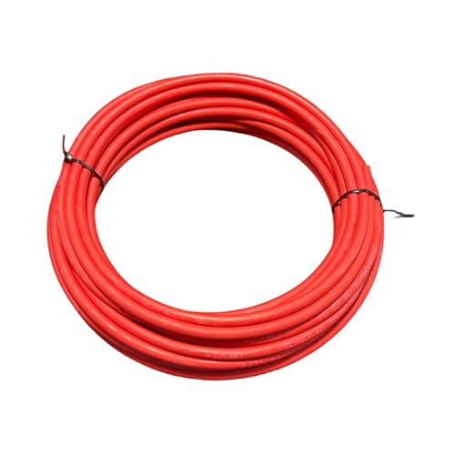 EZAGBPJK 10 m Anti-Ultraviolett-Photovoltaikkabel PV1-F Mantel Verzinnter Kupferdraht for die Solarstromerzeugung perfection(Red,10 meters-9 AWG-6.0mm2) von EZAGBPJK