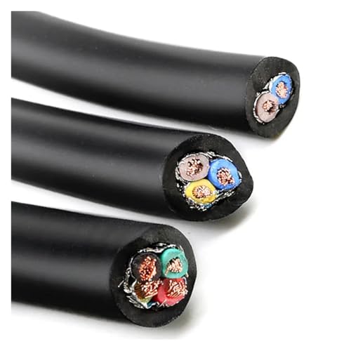 EZAGBPJK 20 Meter geschirmtes weiches Kabel Ul2464 reines Kupfer Rvvp Anti-Jamming-Signalsteuerung perfection(8 cores,24 AWG-0.2mm2) von EZAGBPJK