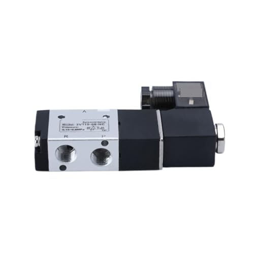 EZAGBPJK 3V110-06-NC 3V110-06-NO Pneumatisches elektrisches Magnetventil 3-Wege-2-Positions-Steuerluft-Gas-Magnetventil perfection(3V110 06 NC,AC220V) von EZAGBPJK