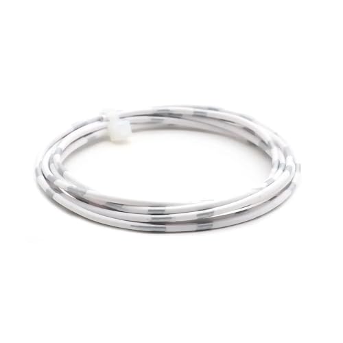 EZAGBPJK Draht PVC-Isolierung Reines Kupfer Twisted Pair Netzkabel Linie Lautsprecher Audiokabel perfection(White,10 meters-20AWG Sq0.5mm) von EZAGBPJK