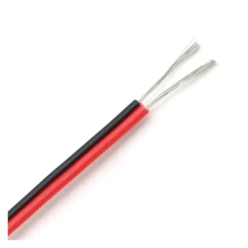 EZAGBPJK Elektrisches Kabelkabel 18/20/22AWG Anschluss Elektrische Drähte for WS2812B RGB RGBW 5050 LED-Streifenlicht perfection(2pin,30 meters-20AWG) von EZAGBPJK