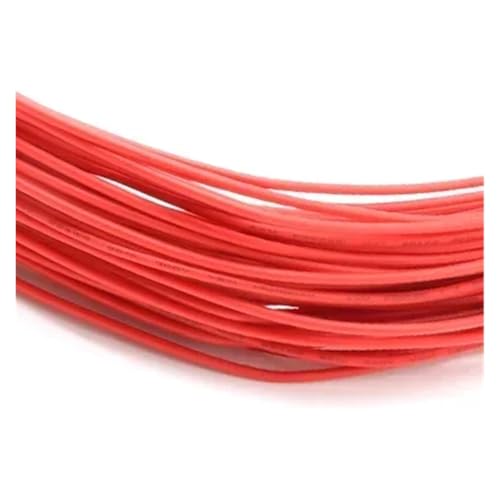 EZAGBPJK UL1007 Single-Core-Kupferdraht PVC-Isolierung Solide verzinnte Beschichtung LED-Linie DIY-Ausrüstung Elektrokabel perfection(Red,10 meters-20AWG) von EZAGBPJK