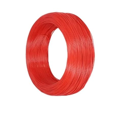 EZAGBPJK UL1571 Elektronischer Draht PVC-isolierte verzinnte Kupferdrähte Umwelt-DIY-Kabel-LED-Linie perfection(Red,50 meters-28AWG) von EZAGBPJK