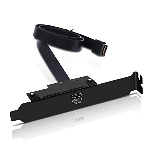 EASYDIY USB 3.1 Frontplatte Header zu USB-C Typ-C-Buchse Verlängerungskabel-15in -40cm EASYDIY USB 3.1 Frontplatte Header zu USB-C Typ-C-Buchse Verlängerungskabel-15in -40cm von EZDIY-FAB