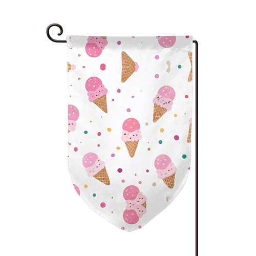 Doppelseitige Premium-Gartenflagge, Gartenflaggen für Heimdekoration, wetterbeständig und doppelt genäht, 45,7 x 32,8 cm Doppelseitige Premium-Gartenflagge, Gartenflaggen für Heimdekoration, wetterbeständig und doppelt genäht, 45,7 x 32,8 cm von EZDLOWVBA