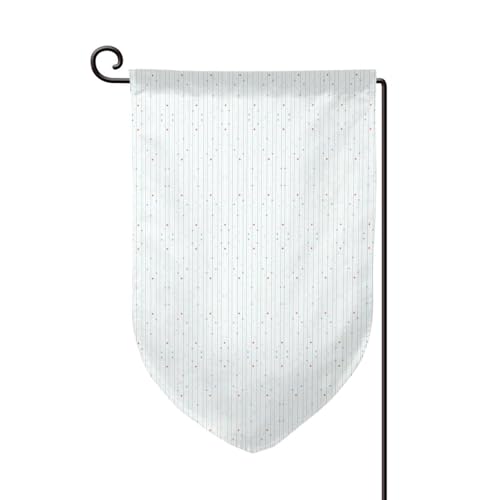 Doppelseitige Premium-Gartenflagge, Gartenflaggen für Heimdekoration, wetterbeständig und doppelt genäht, 45,7 x 32,8 cm von EZDLOWVBA
