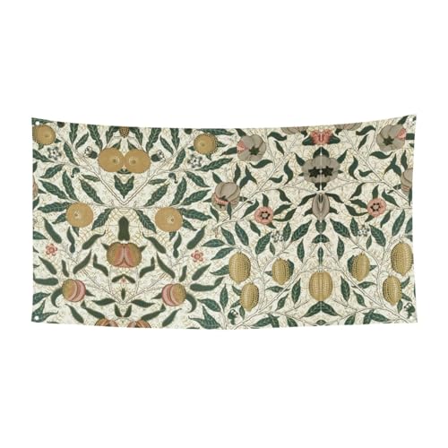 EZDLOWVBA Flagge mit Pflanzen und Früchten, 4 Ösen, Ösen an jeder Ecke, Polyester-Banner, lustige Flaggen, 90 x 180 cm von EZDLOWVBA